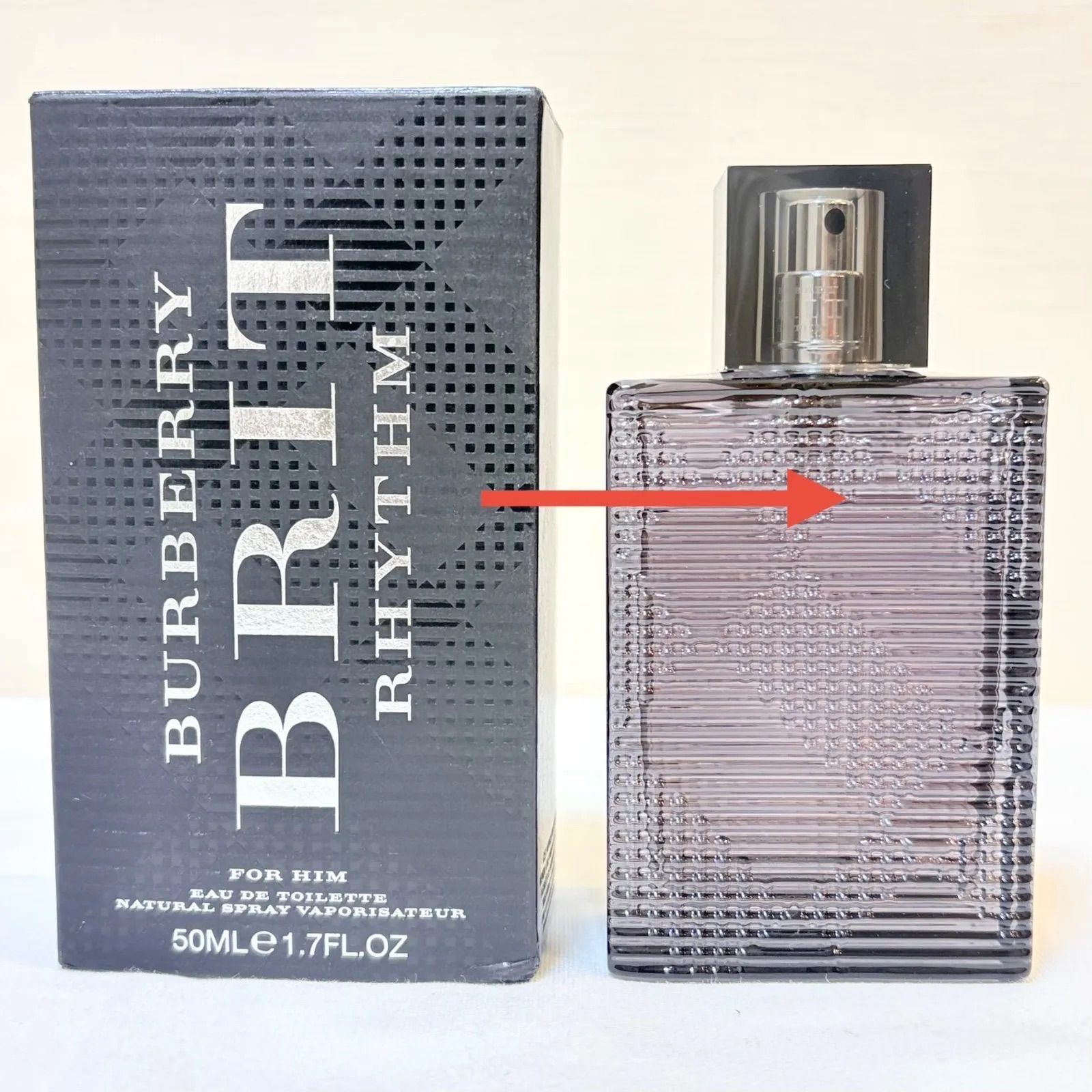 【未開封】バーバリーブリット リズム 香水 BURBERRY BRIT RHYTHM for him eau de toilette バーバリー ブリット
