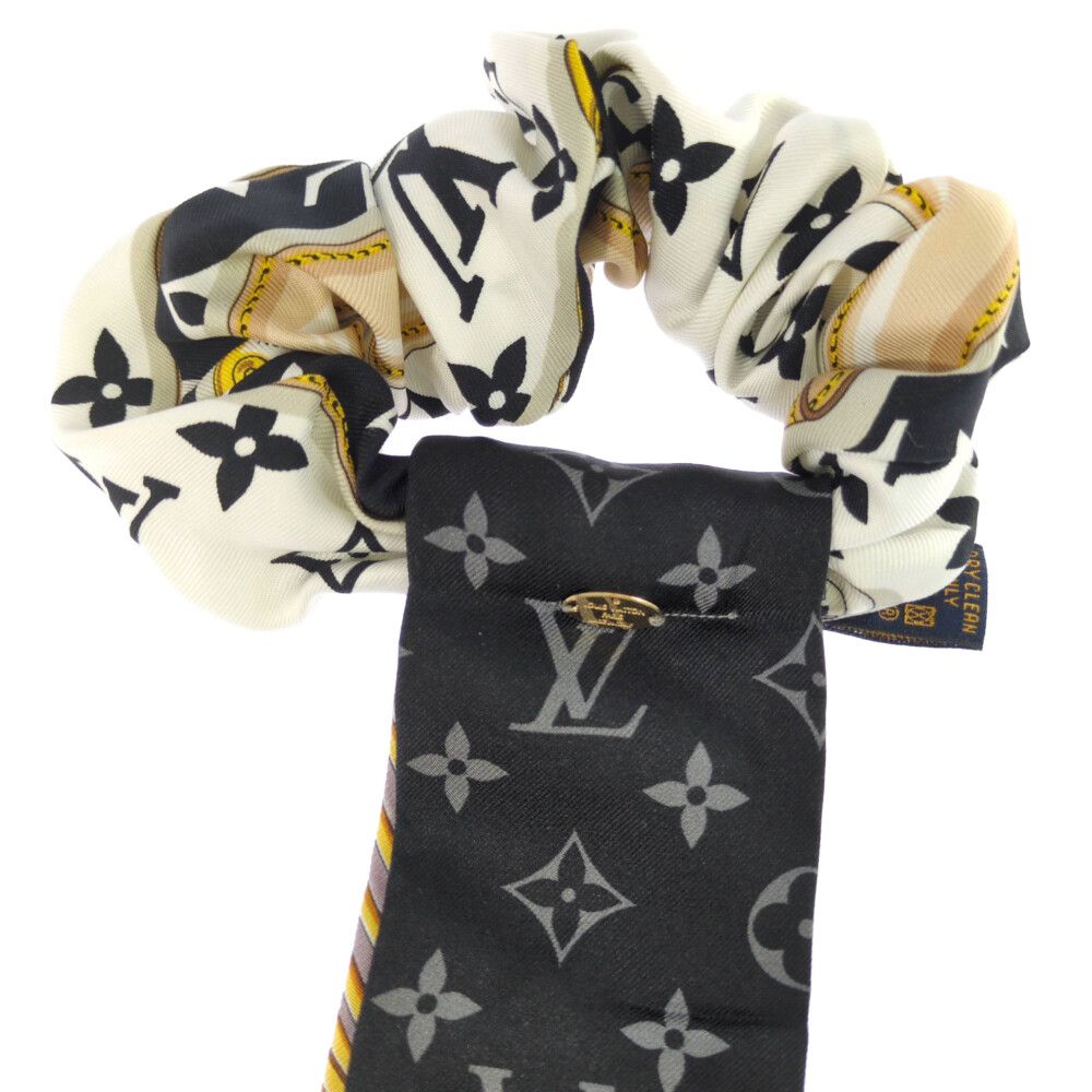 ルイヴィトン　シュシュ　ヘアアクセサリー ルイヴィトン】村上隆コラボ シュシュ モノグラム チェリー (Louis