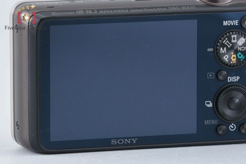 SONY ソニー 【】SONY ソニー Cyber-shot DSC-WX10 ゴールド 