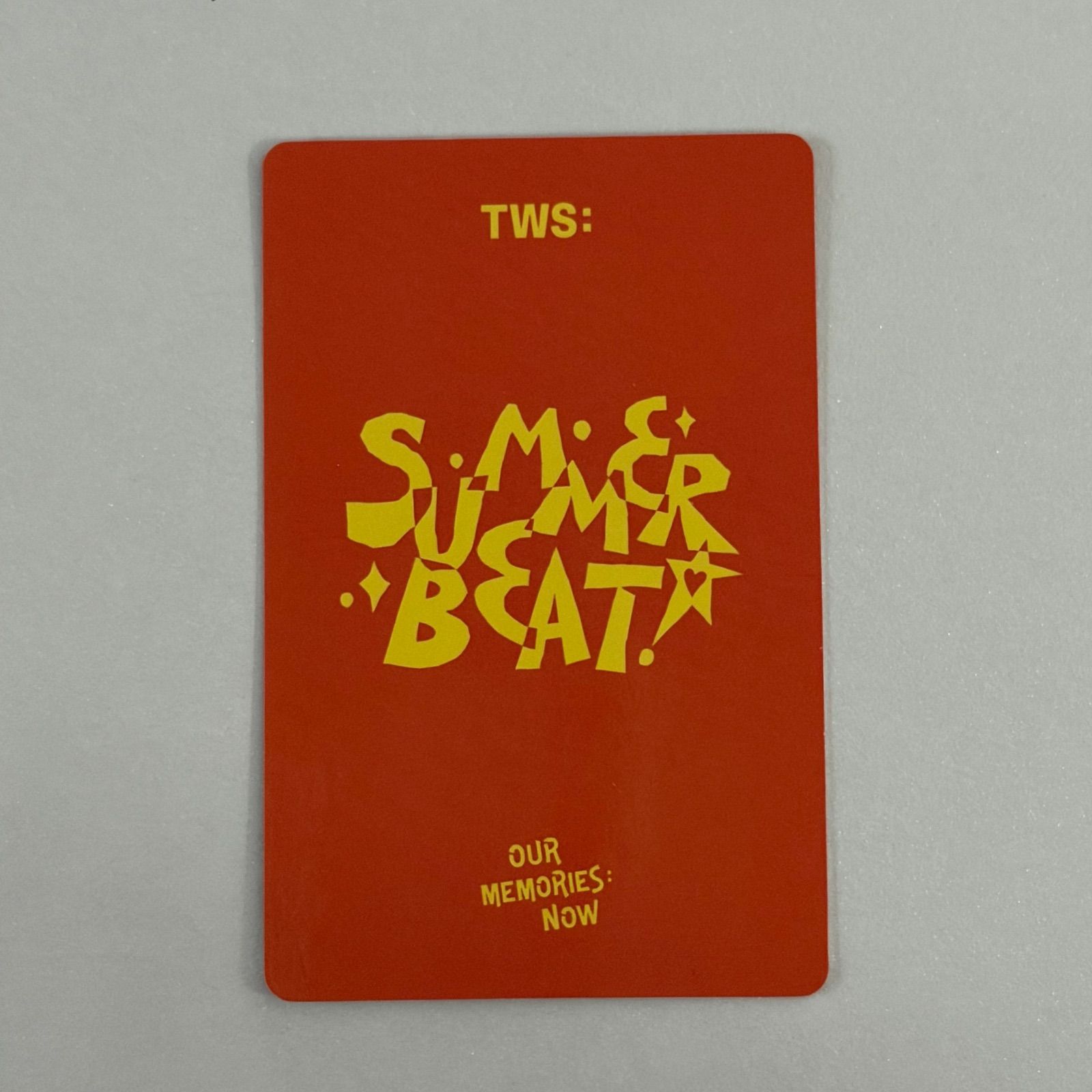 TWS yzy 一直娯 withfans 中華 ヨントン トレカ ギョンミン - メルカリ