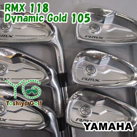 全国無料，限定SALE アイアン ヤマハ RMX 118/Dynamic Gold 105/S200/0[139899] アイアンセット
