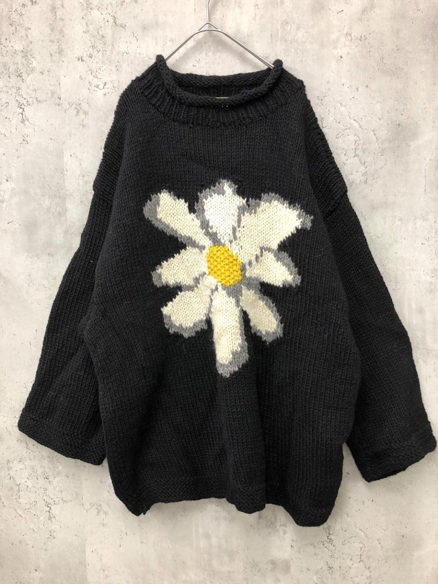 Mcmachan Woolen マクマーンウーレン フラワー デイジー ニット 