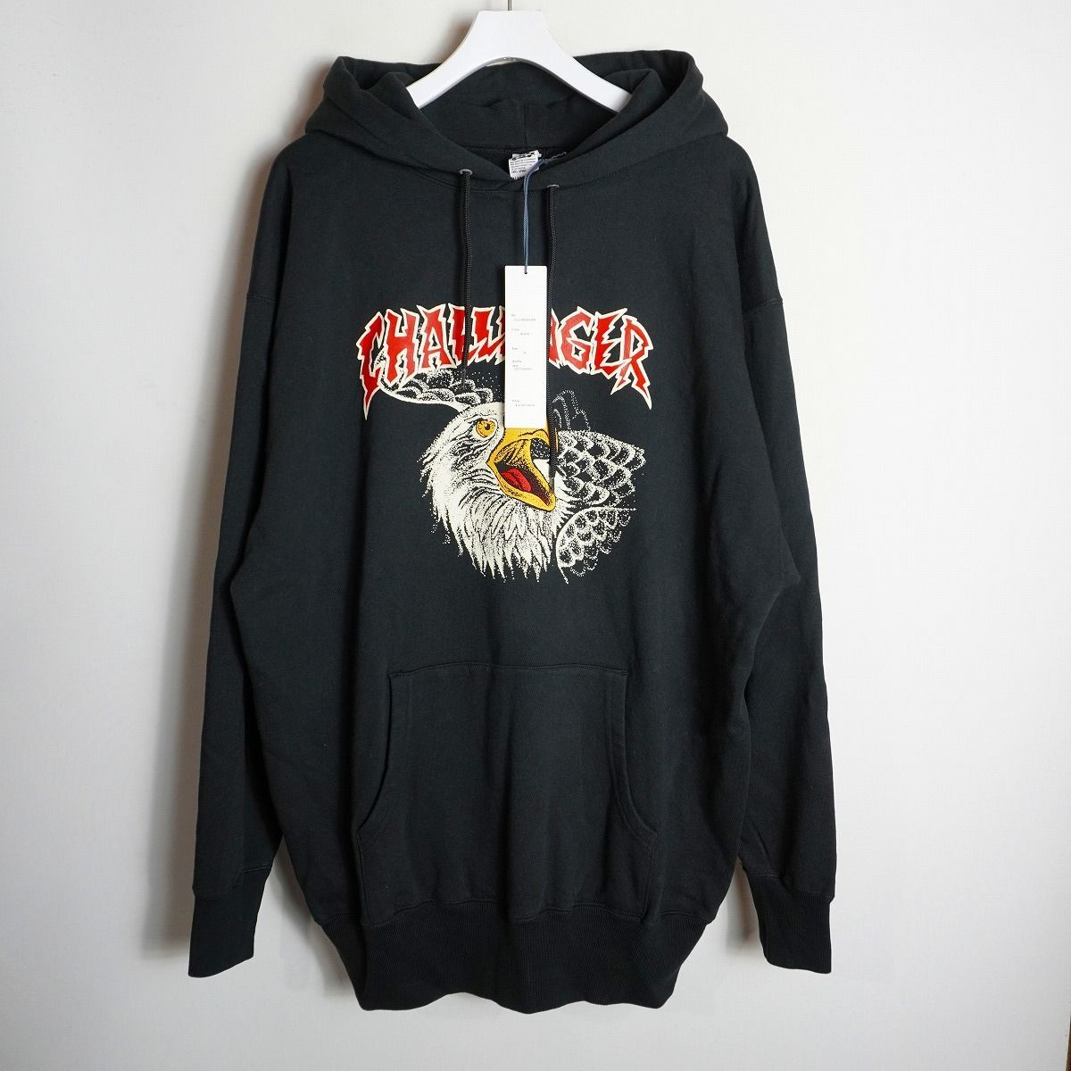 美品24SS CHALLENGER チャレンジャー EAGLE HEAD HOODIE イーグル
