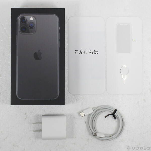 【中古】iPhone 11 Pro 256 GB スペースグレー iPhone 11 Pro - 256GB スペースグレイ SIMフリー｜iPhoneの中古は