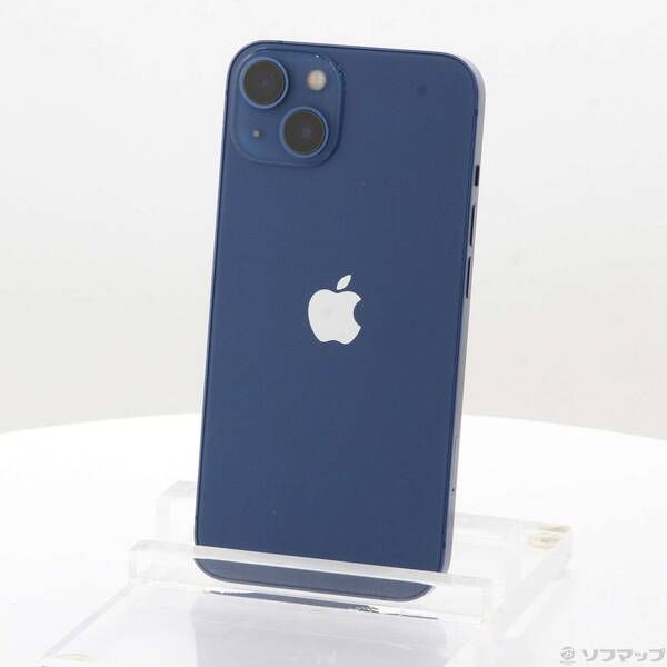 中古品〕 iPhone13 128GB ブルー MLNG3J／A SIMフリー【377】 128GB