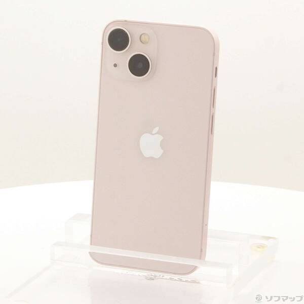 中古品〕 iPhone13 mini 256GB ピンク MLJL3J／A SIMフリー【262