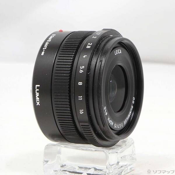 中古品〕 LEICA DG SUMMILUX 15mm F1.7 ASPH H-X015-K【262】 - メルカリ