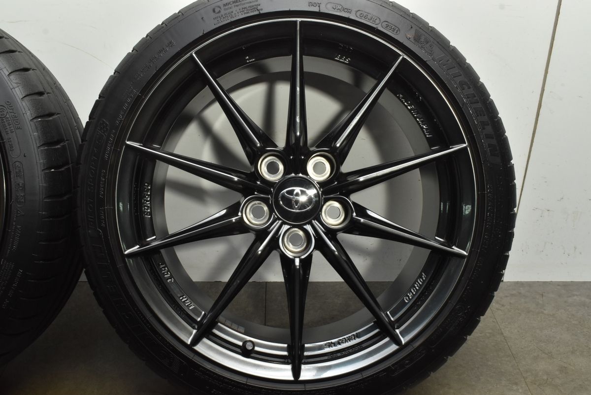 鍛造 BBS製】トヨタ GRヤリス RZ ハイパフォーマンス 純正 18in 8J +45