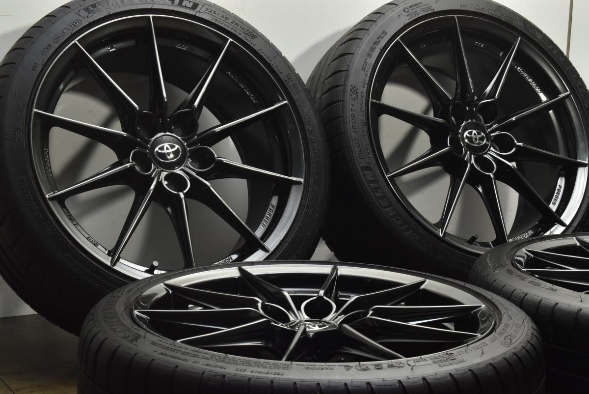 鍛造 BBS製】トヨタ GRヤリス RZ ハイパフォーマンス 純正 18in 8J +45