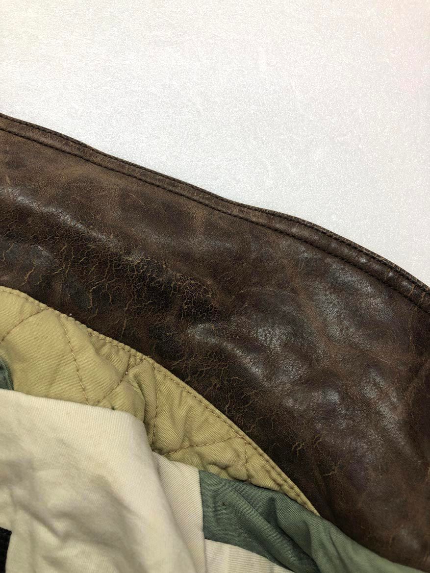 BANANA REPUBLIC バナナリパブリック ミリタリーテイスト 革 90S