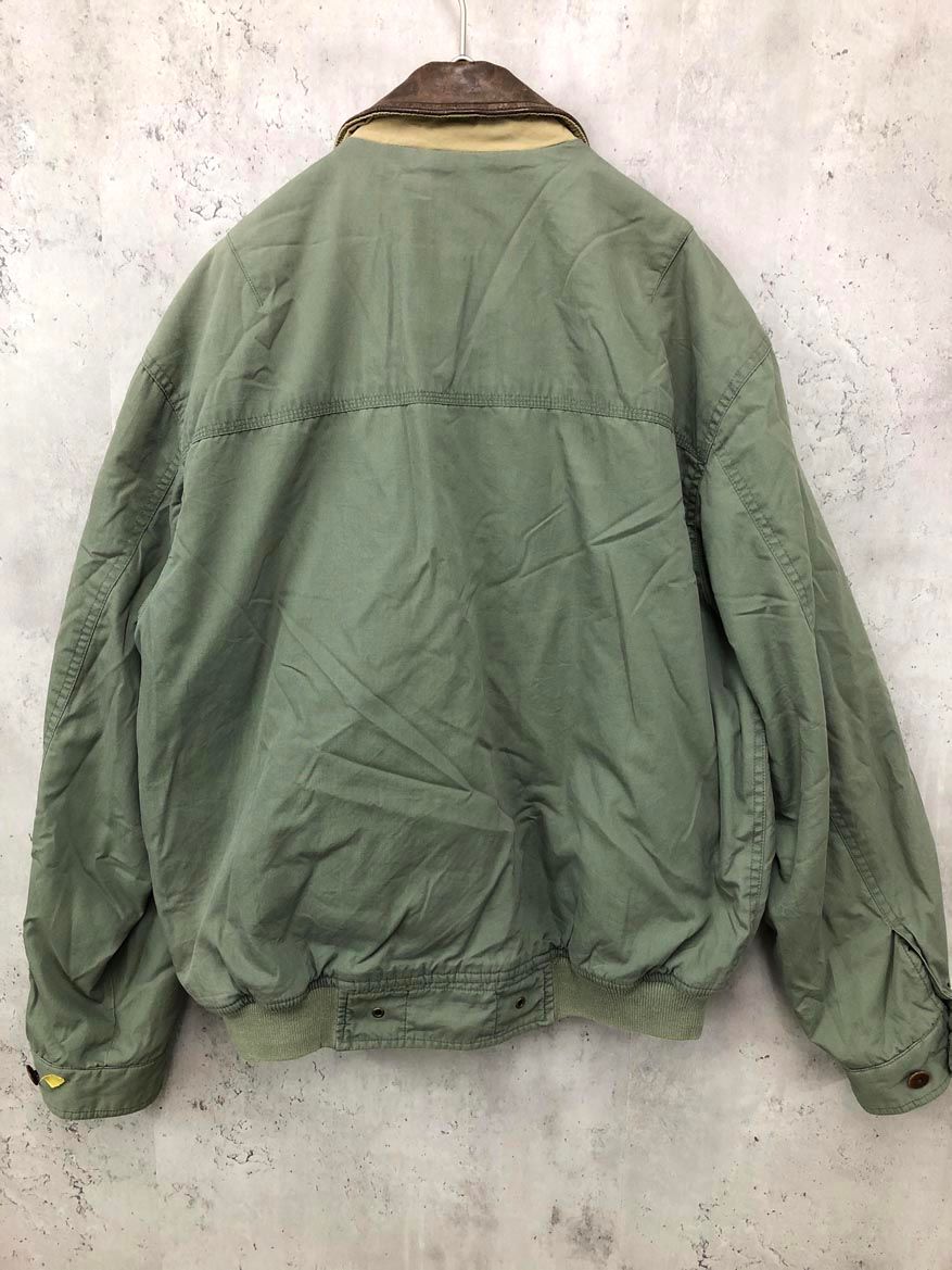 BANANA REPUBLIC バナナリパブリック ミリタリーテイスト 革 90S