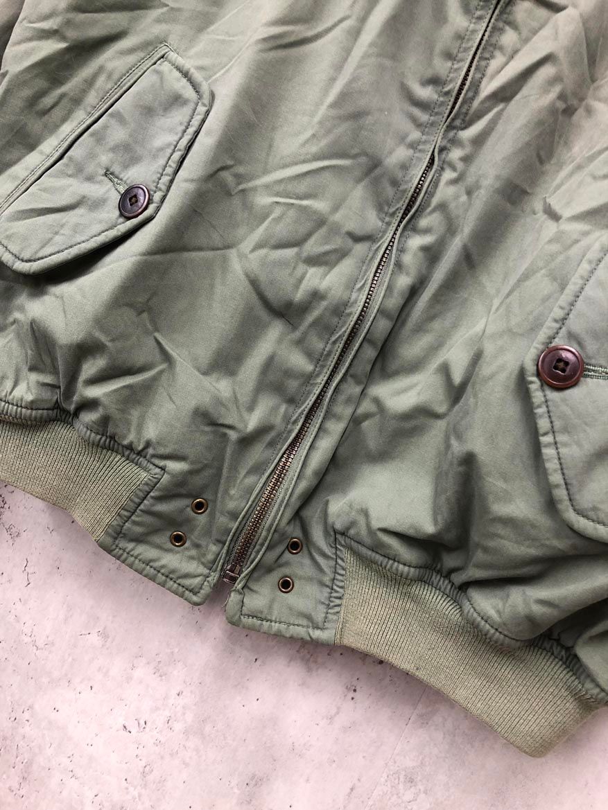 BANANA REPUBLIC バナナリパブリック ミリタリーテイスト 革 90S