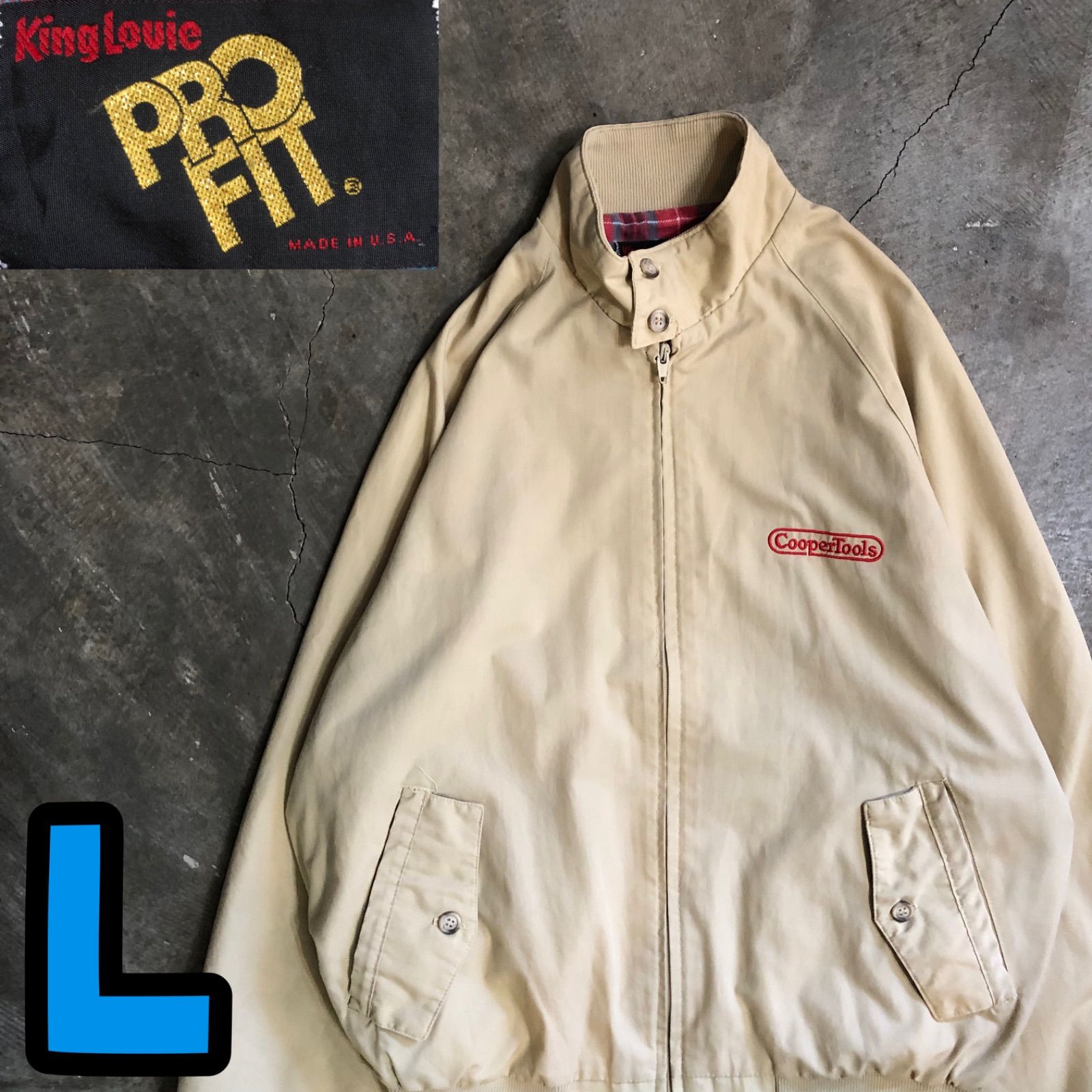 T7182 King Louie ハリントンジャケット　裏地　USA製