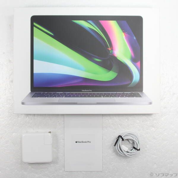 MacBook Pro 2020 M1 MYD92J/A シルバー　完品 MacBook Pro（13インチ,M1,2020）512GB/8GB〈MYD92J/A〉④