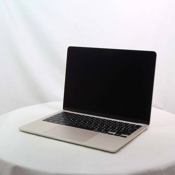 超激得，品質保証 〔中古品〕 MacBook Air 13.6-inch Mid-2022 MLY13J／A Apple M2 8コアCPU_8コアGPU 8GB SSD256GB スターライト 〔15.3 Sequoia〕【258】 MacBook本体