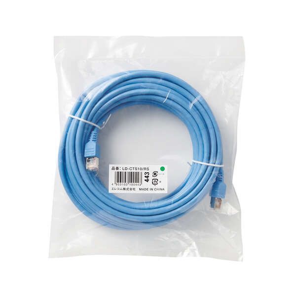 エレコム EU RoHS指令準拠 簡易包装STPケーブル ELECOM