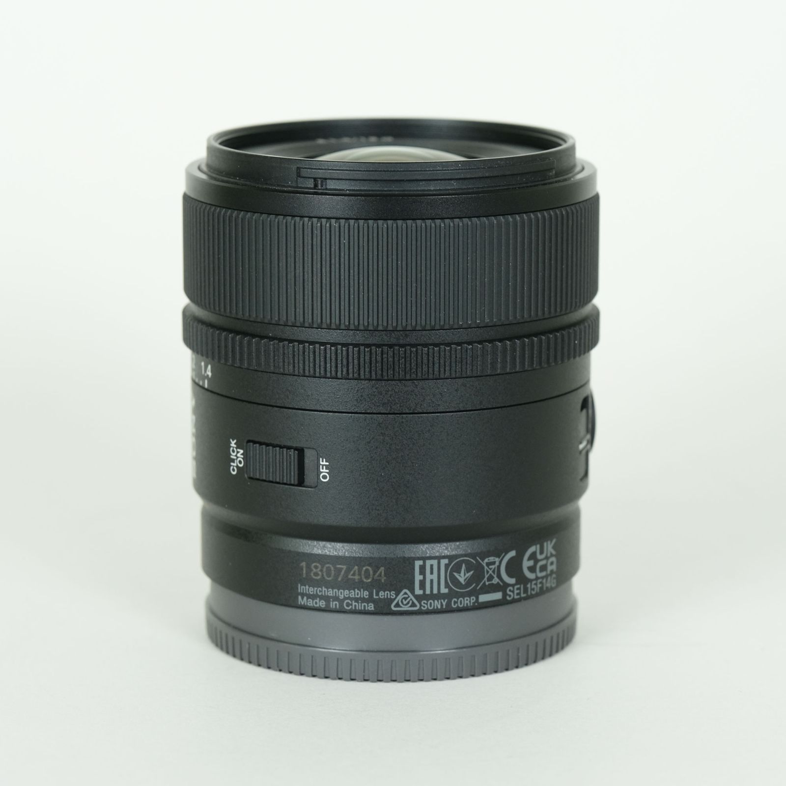 美品 SONY E 15mm F1.4 G Eマウント SEL15F14G 美品] SONY E 15mm F1.4 G SEL15F14G | SONY Eマウント - メルカリ