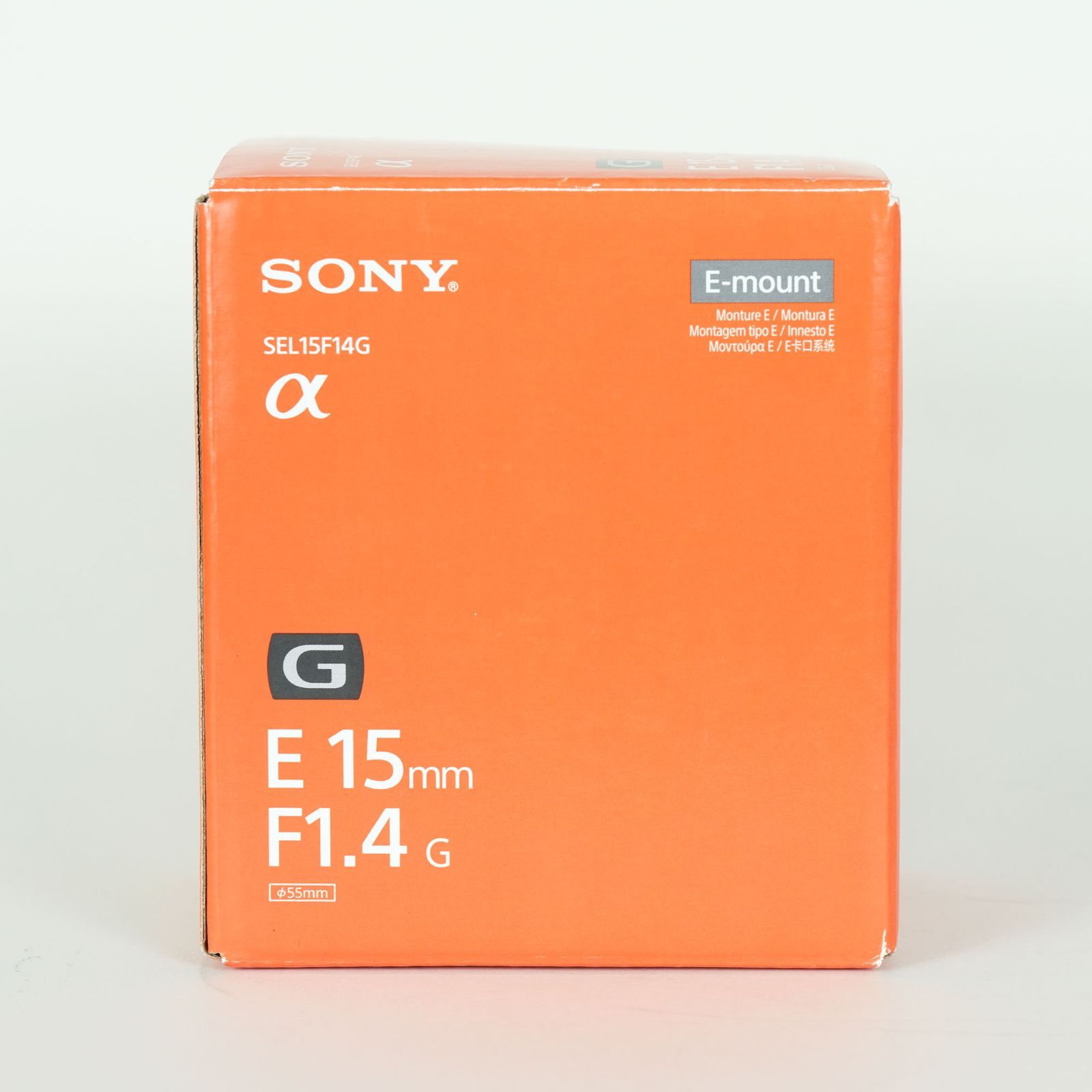 美品] SONY E 15mm F1.4 G SEL15F14G | SONY Eマウント - メルカリ