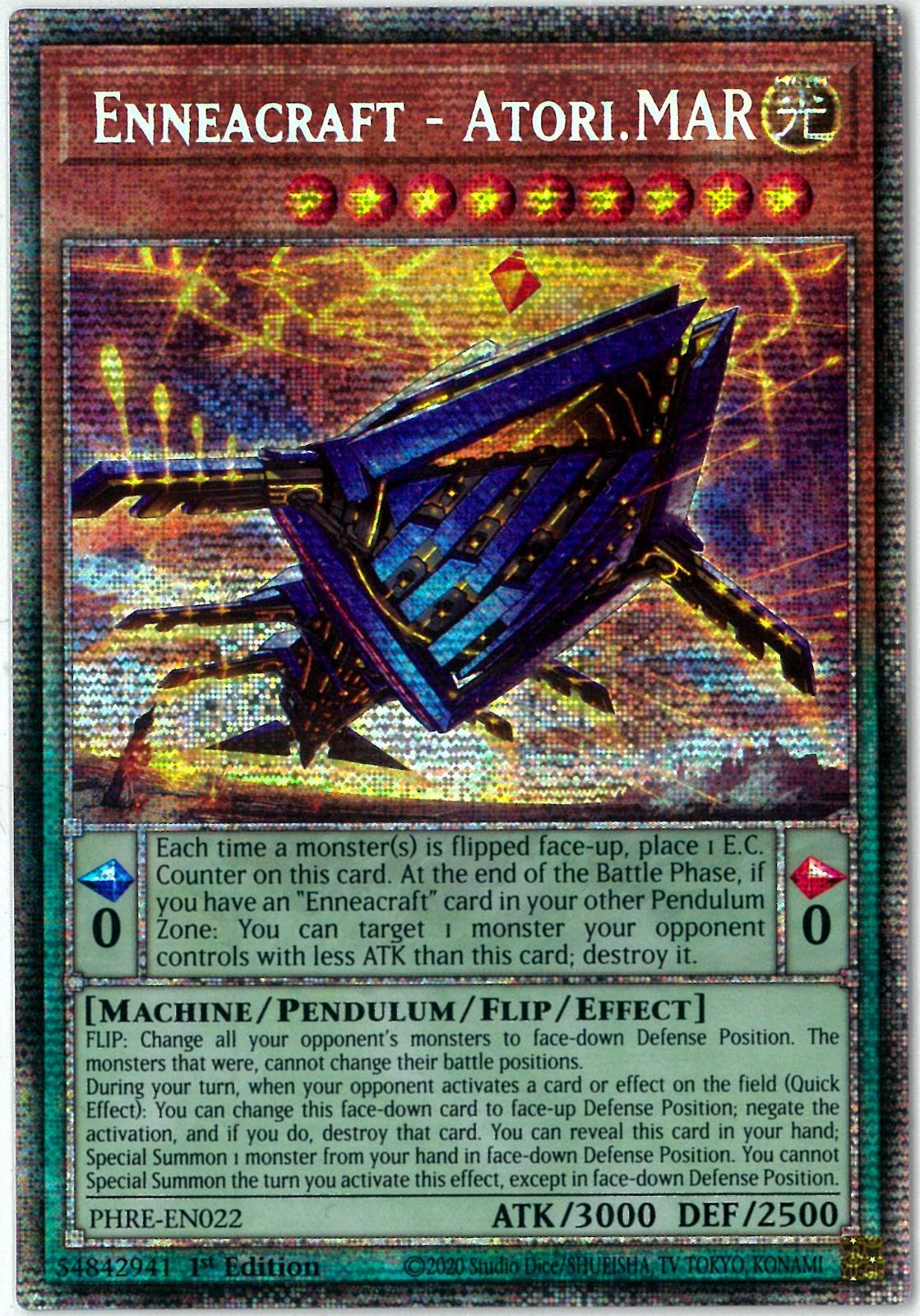 遊戯王/北米版/英語版/糾罪巧－AtoriF.MAR/エニアクラフト