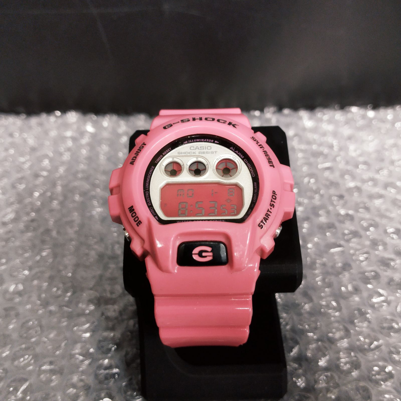 D20392】CASIO G-SHOCK ショップ Crazy Colors ピンク DW-6900CS The