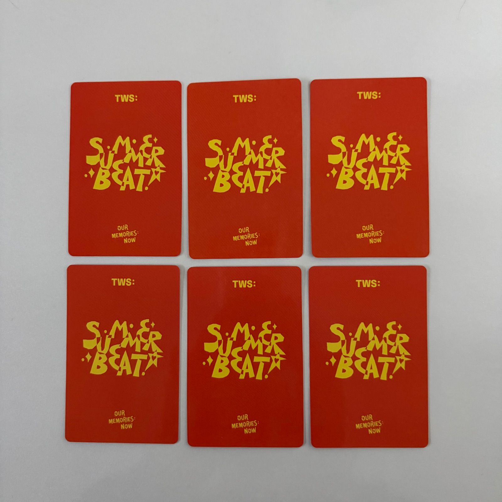 TWS TWS yzy 一直娯 withfans 中華 ヨントン トレカ コンフォート 6枚