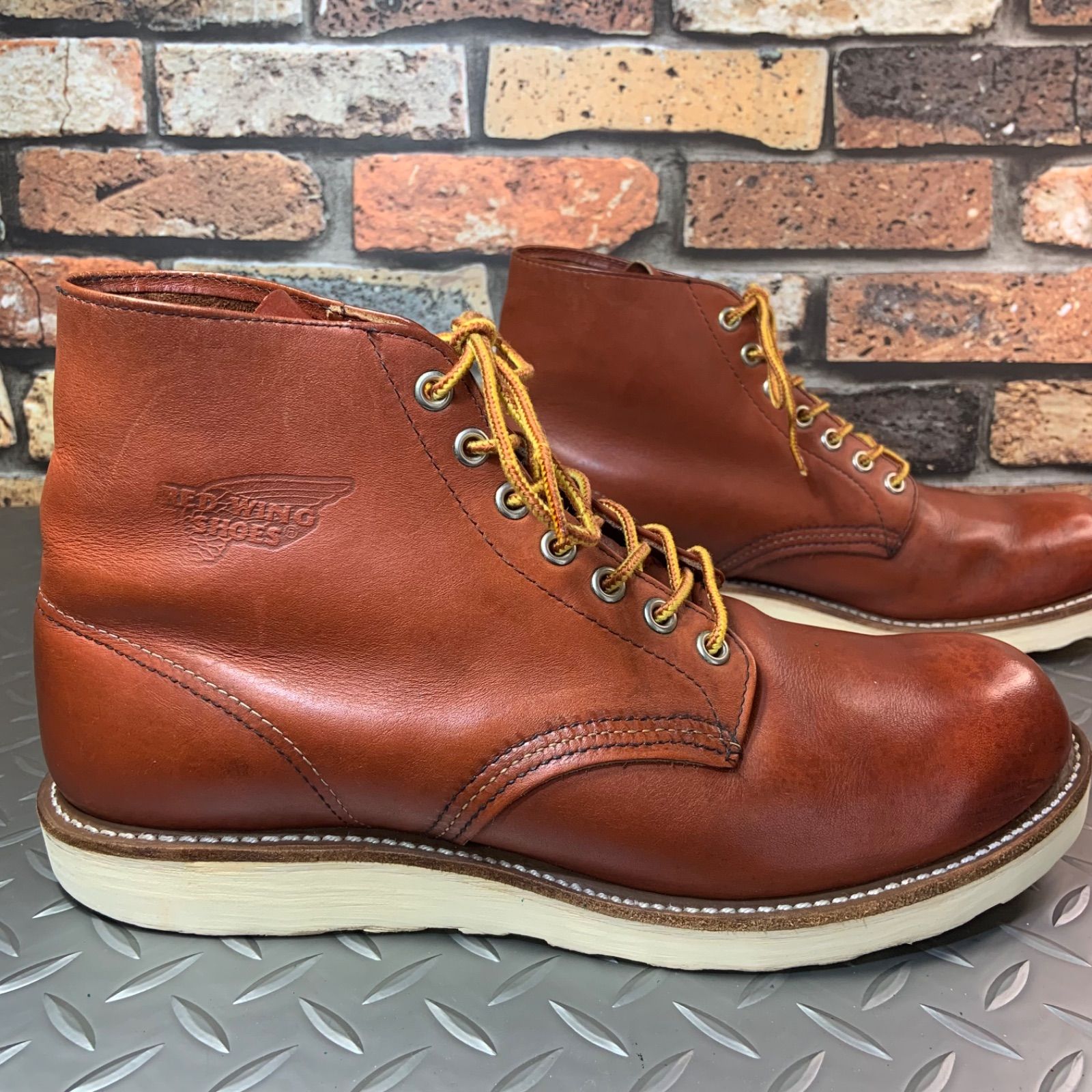 ☆REDWING 8166 ワークブーツ 2008年製 US9.5D JP27.5㎝ レッド