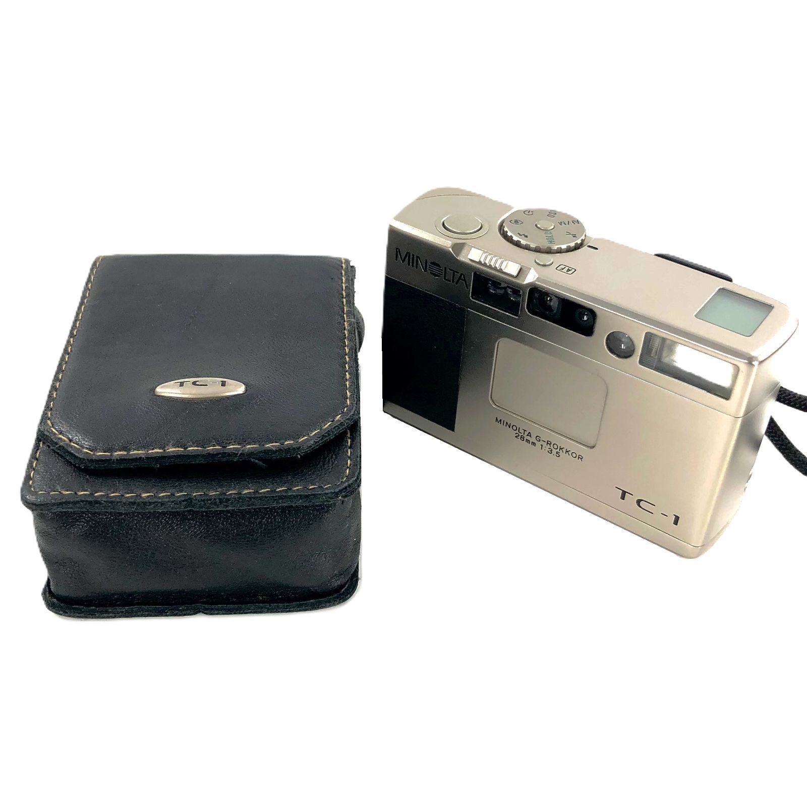 MINOLTA ミノルタ TC-1 レンズ G-ROKKOR 28mm 1:3.5 コンパクト