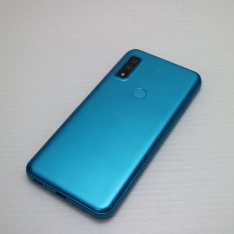 新品同様 arrows We A101FC ターコイズ スマホ 白ロム 本体 即日発送