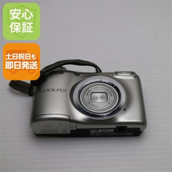 美品 COOLPIX A10 シルバー 即日発送 コンデジ Nikon 本体 土日祝発送
