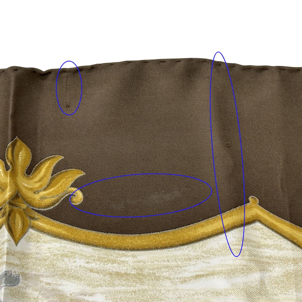 エルメス HERMES スカーフ カレ90 LES CHEVAUX DES MOGHOLS ムガル王朝