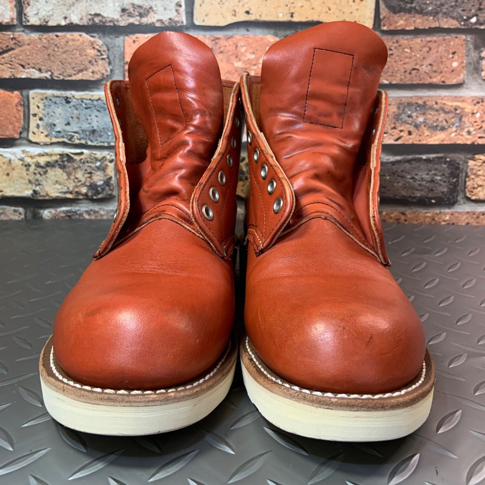 ☆REDWING 8166 ワークブーツ 2010年製 US7.5D JP25.5㎝ レッド