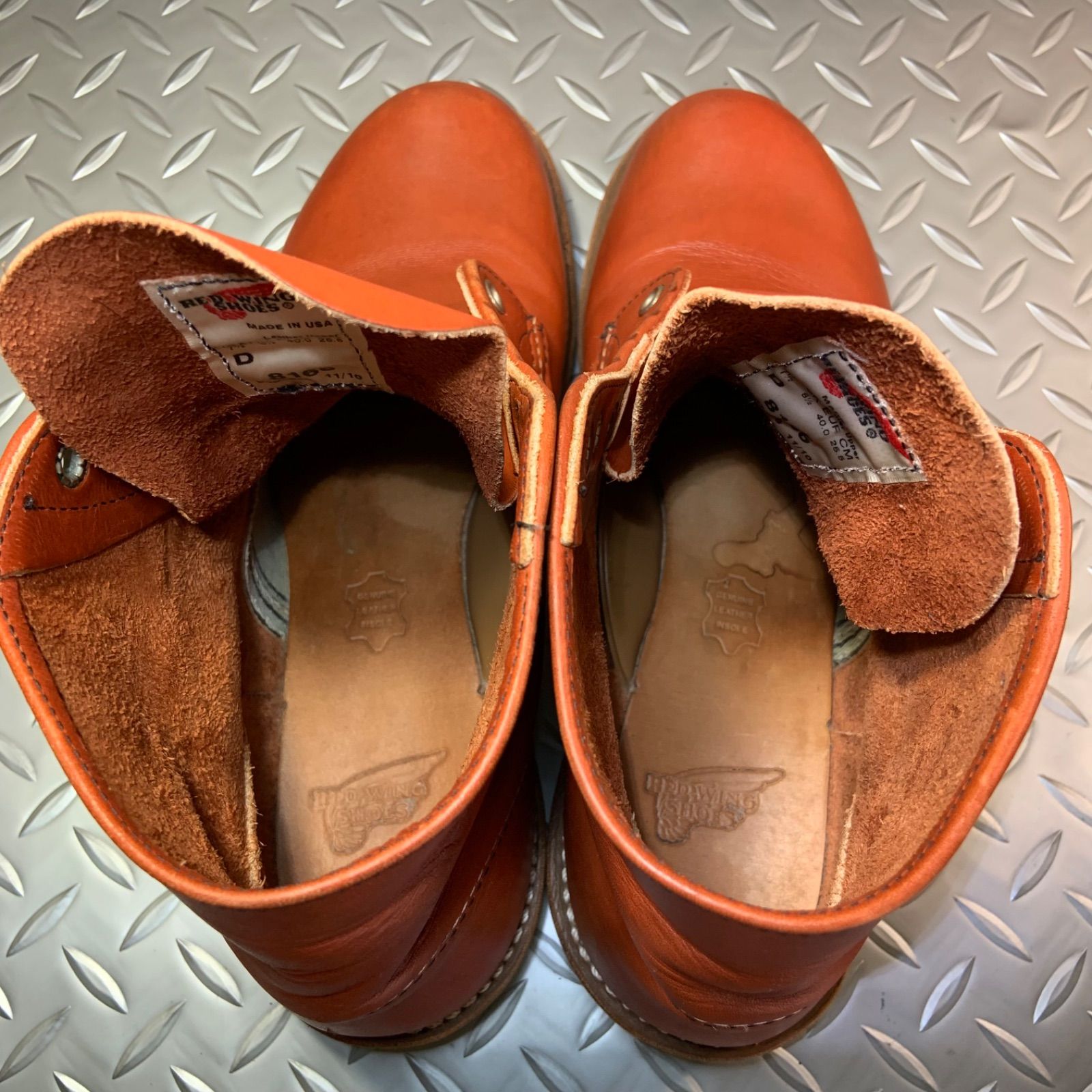 ☆REDWING 8166 ワークブーツ 2010年製 US7.5D JP25.5㎝ レッド