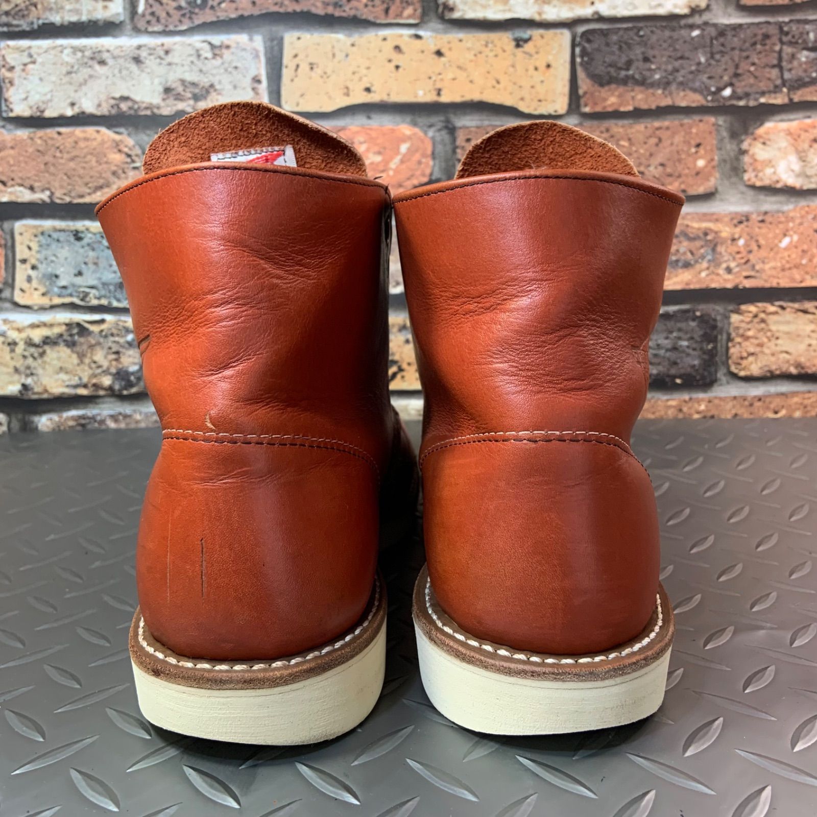 ☆REDWING 8166 ワークブーツ 2010年製 US7.5D JP25.5㎝ レッド
