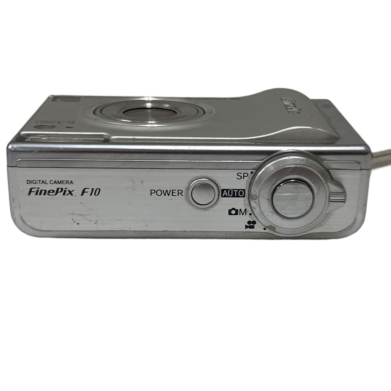 FUJIFILM FinePix F10 デジカメ シルバー オールドコンデジ 富士