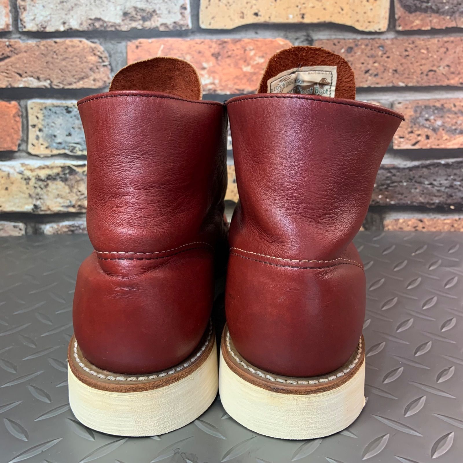 ☆REDWING 8166 アイリッシュセッター 四角犬 ワークブーツ 1999年製
