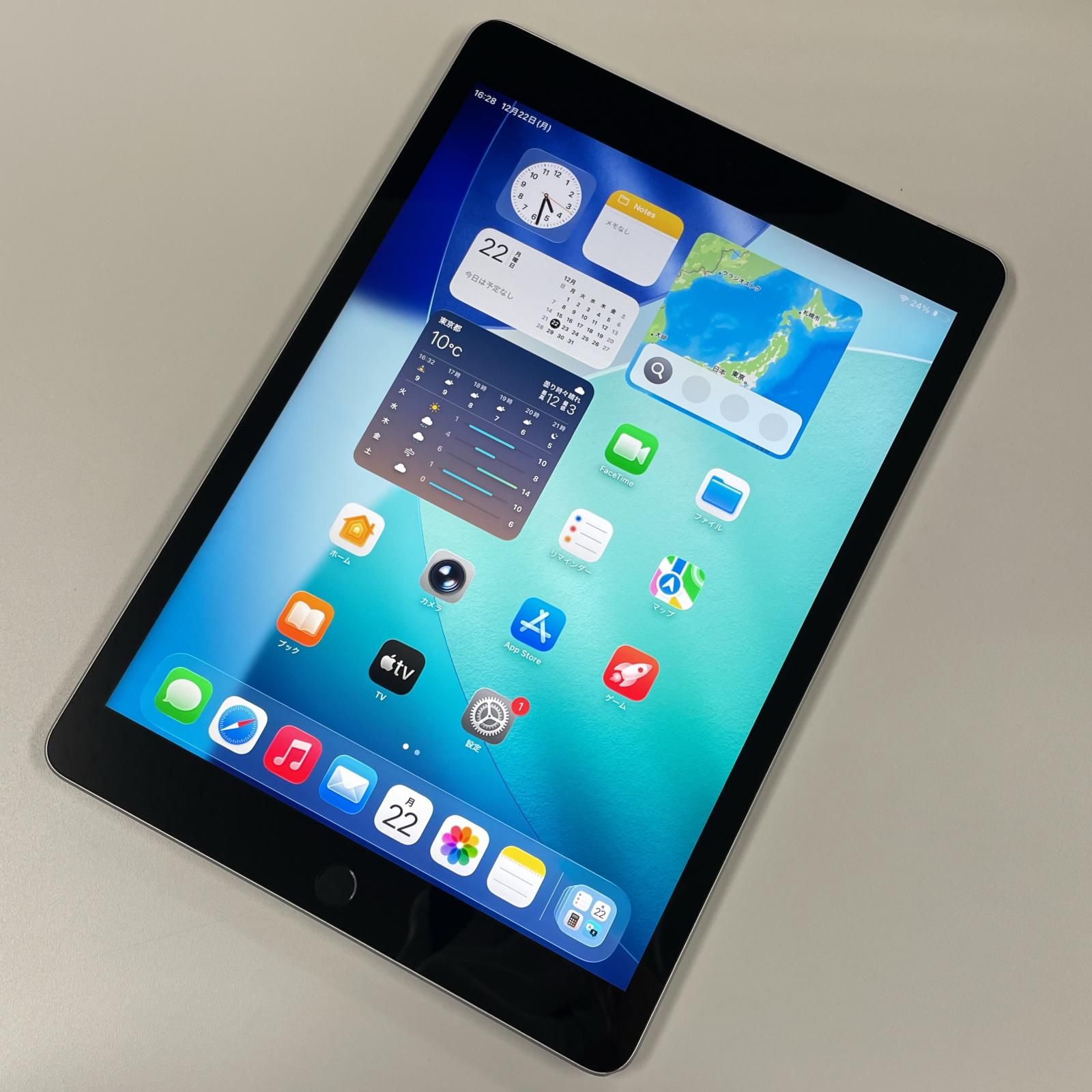 au iPad 第9世代 256GB Wi-Fi Cellular シルバー iPad Wi-Fi + Cellular 256GB - シルバー（第10世代）[整備済製品