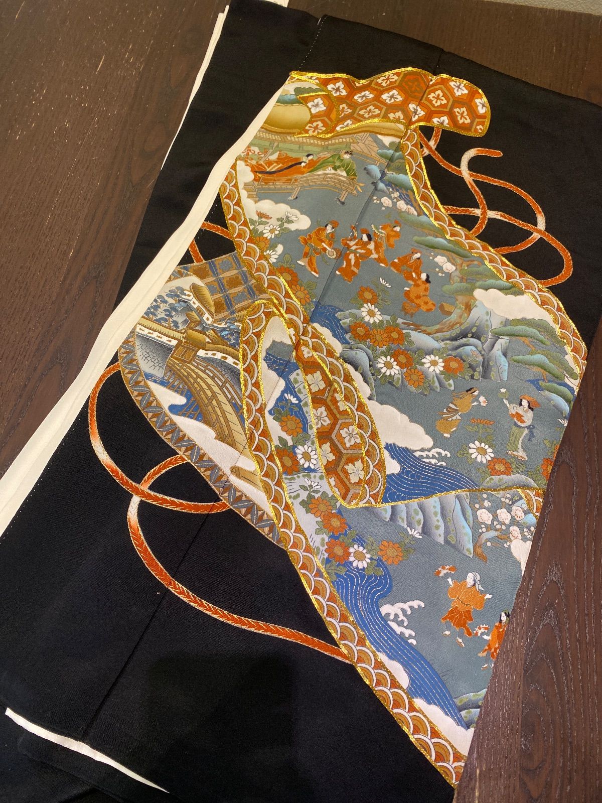 まとめ売り】正絹留袖10枚 リメイク素材 ハンドメイド向け - メルカリ