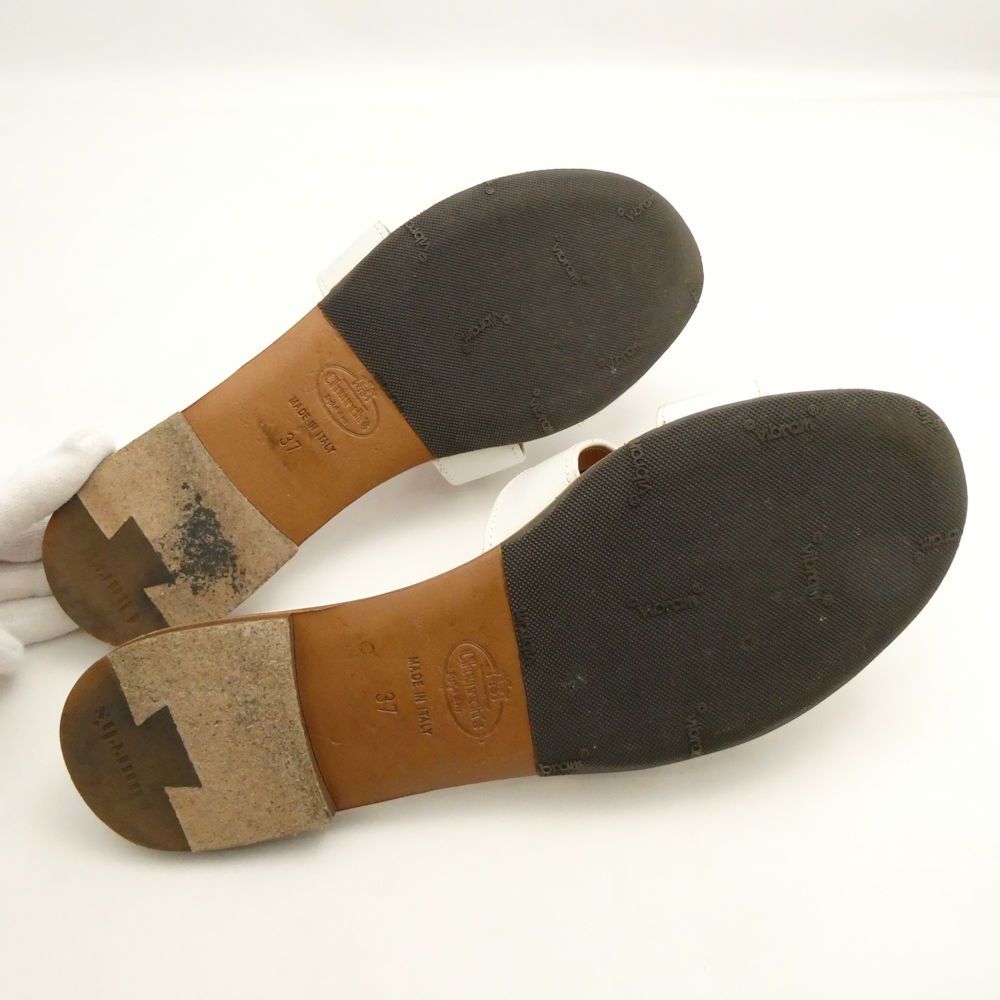 Church's チャーチ サンダル 37 24cm相当 フラット レザー レディース