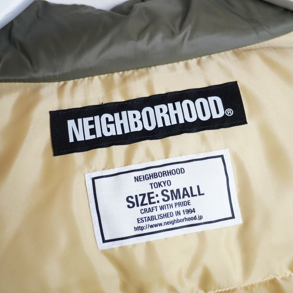 美品18AW NEIGHBORHOOD ネイバーフッド TEAM DOWN N-JKT チーム ダウン 
