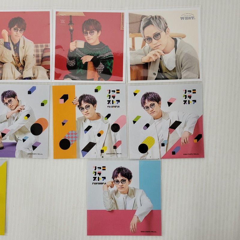 中古品】 WEST. 神山智洋 ましかくフォト セット 【086-251222-TT-04