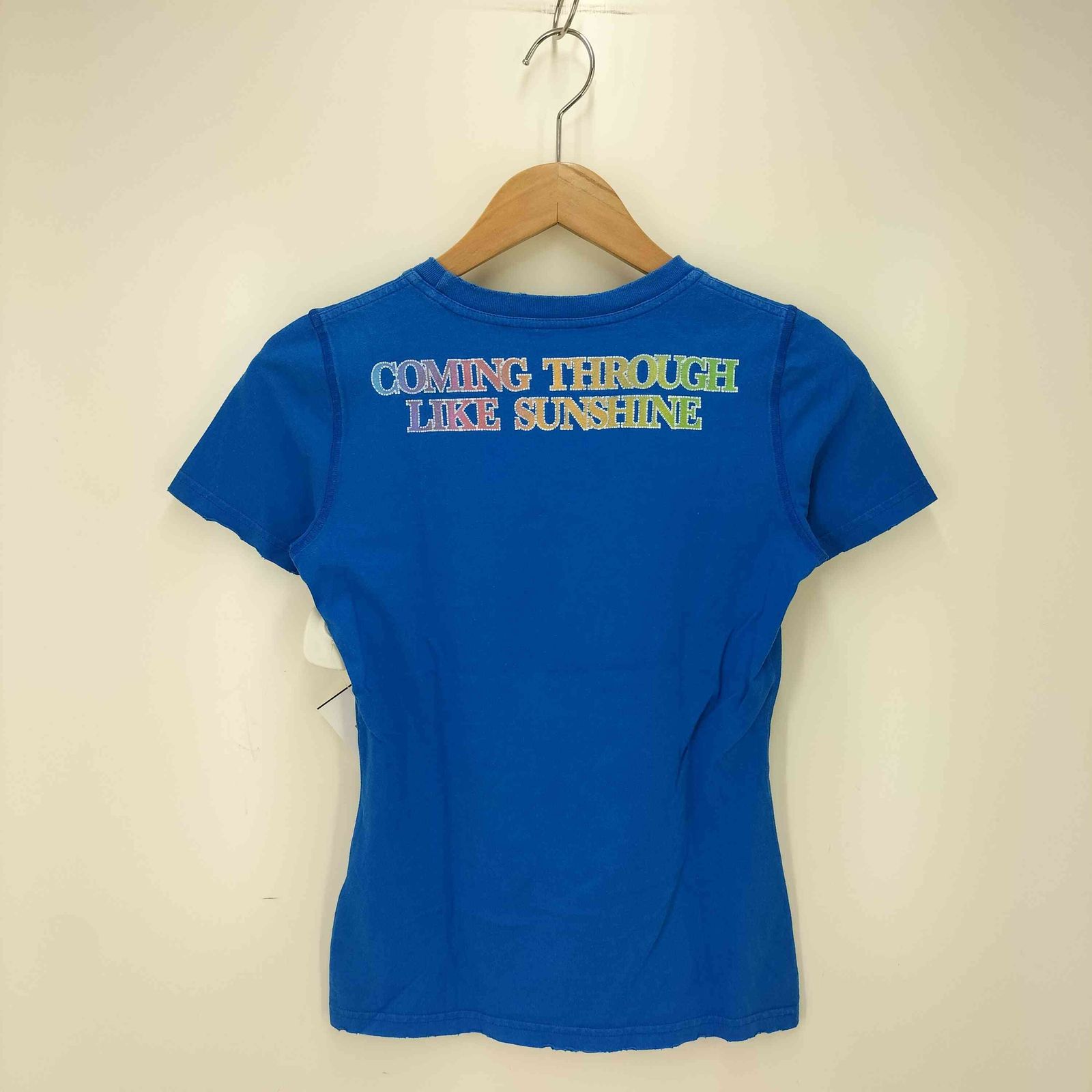 ディースクエアード DSQUARED2 フロントプリントクルーネックTシャツ