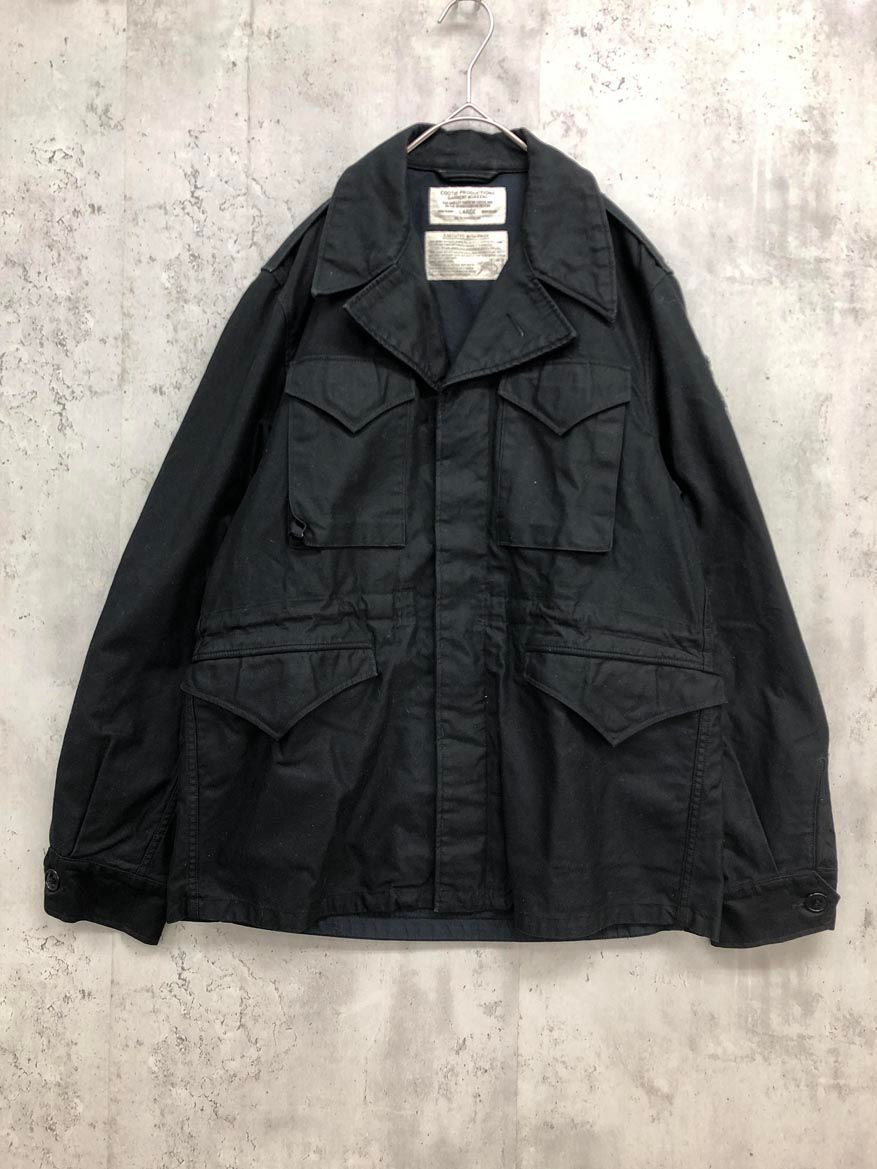 COOTIE クーティー 日本製 クライミー ワッペン ALOHA FROM HELL ミリタリー ジャケット sizeL/黒 メンズ