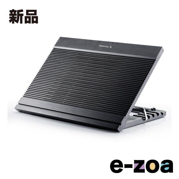  DEEPCOOL  ディープクール ノートパソコンクーラー N9 BLACK 380x279x34mm ファン180mm DP-N146-N9BKL (2581089) その他ノートPCアクセサリー