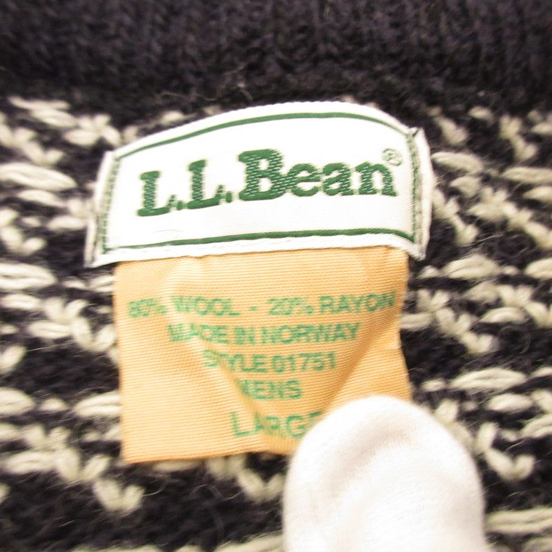 姫路東店】 中古 L.L.Bean | エルエルビーン セーター バーズアイ