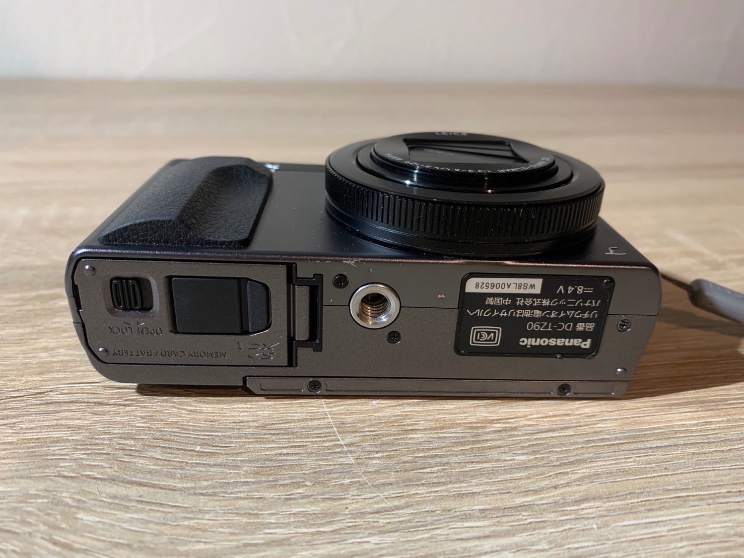 7261 Panasonic Lumix DC-TZ90 グレー デジカメ ジャンク品 - メルカリ