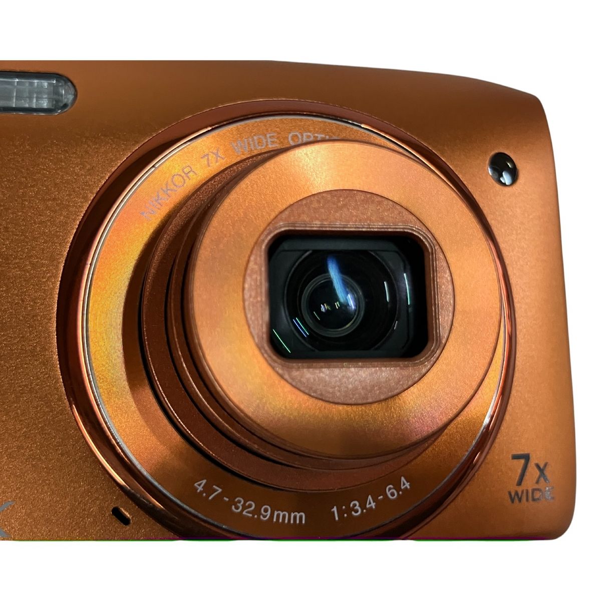 Nikon COOLPIX S3500 オレンジ 動作確認済 Amazon | Nikon デジタルカメラ COOLPIX S3500 光学7倍ズーム 有効画素