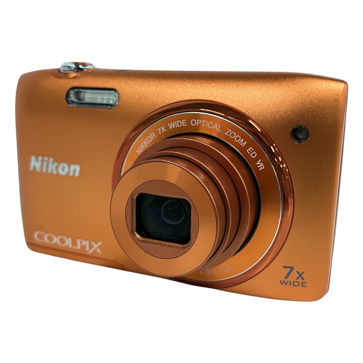 Nikon COOLPIX S3500 オレンジ 動作確認済 Nikon COOLPIX S3500 オレンジ 動作確認済 Nikon COOLPIX S3500