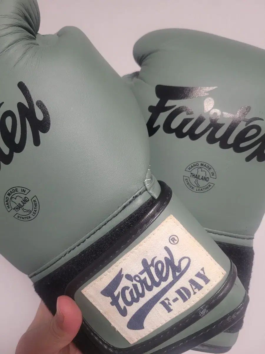 Fairtex F-DAY ボクシンググローブ グリーン Fairtex F-DAY 14オンス