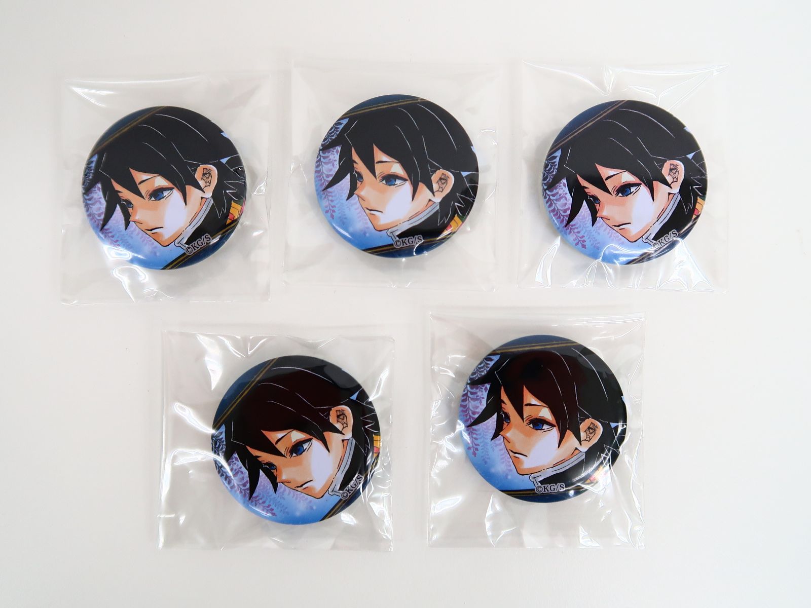 5点セット/冨岡義勇 22巻 同梱版 缶バッジ 鬼滅の刃 - メルカリ