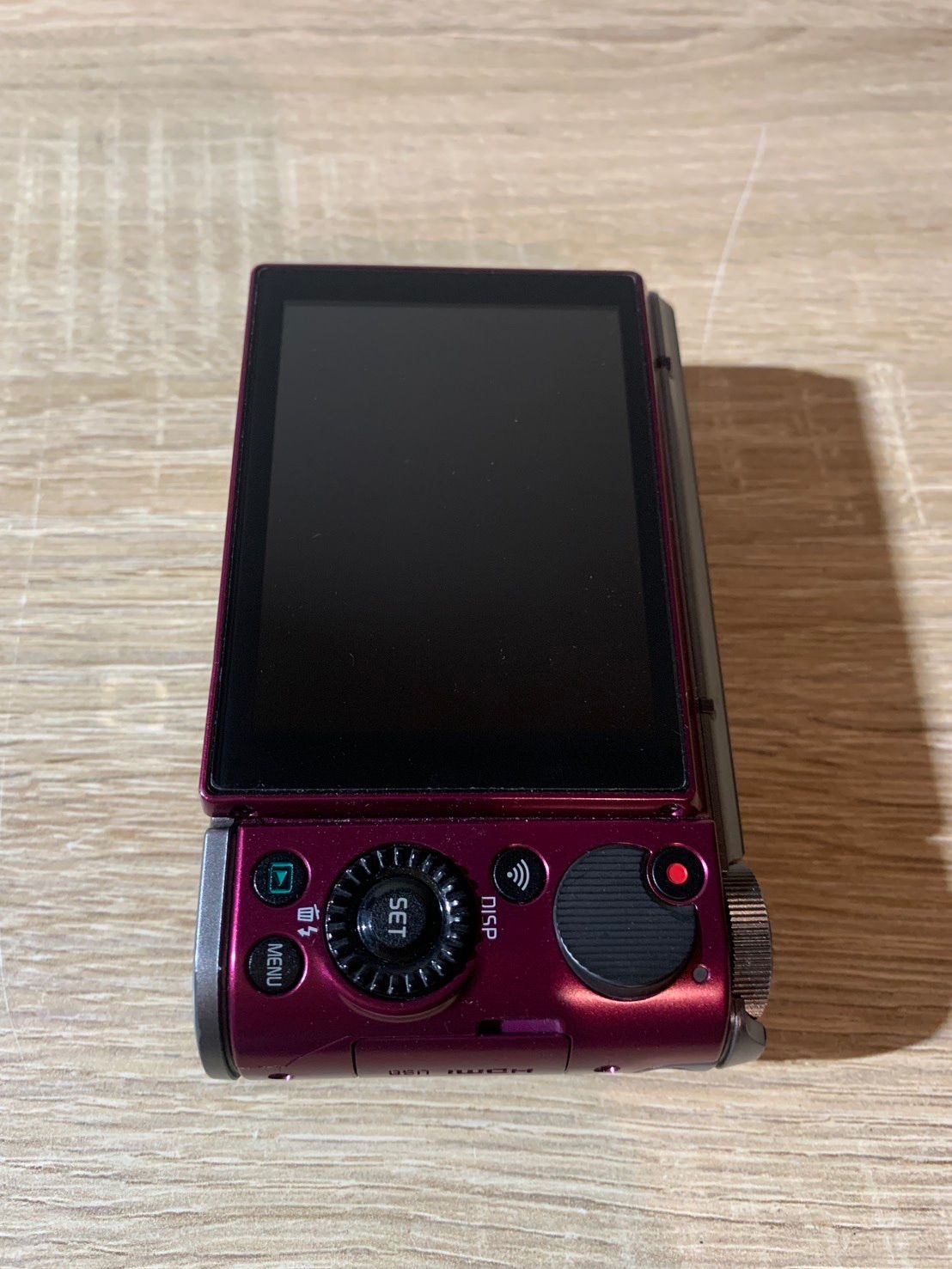 7264 Casio EXILIM EX-ZR1700 ワインレッド デジカメ 動作確認済み